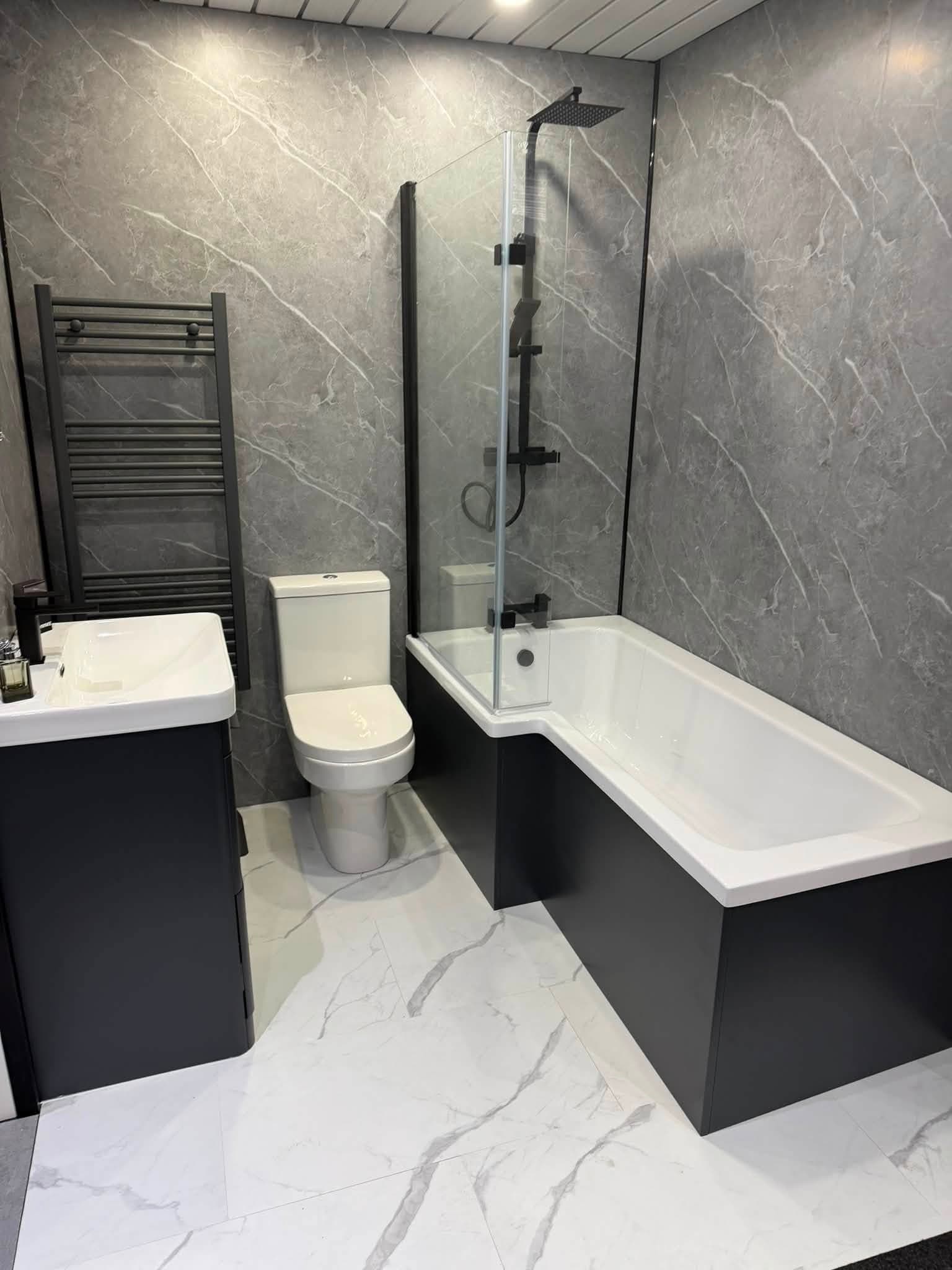 Bathroom refit by Heatech, Blackpool